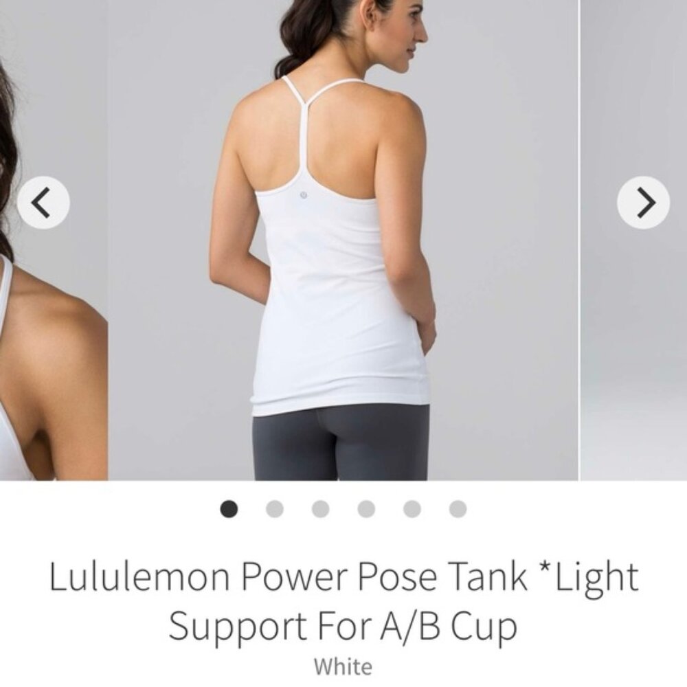 Lululemon Power Pose Tank size 4 NWT - Picture 5 of 6